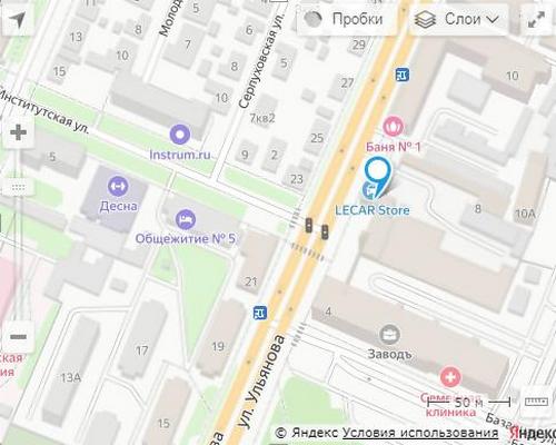 НСП Брянск на ул. Ульянова, д 8