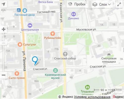 NSP Киров адрес СЦ 365 ул. Спасская, дом 17