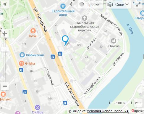 NSP Омске адрес Протасова 1