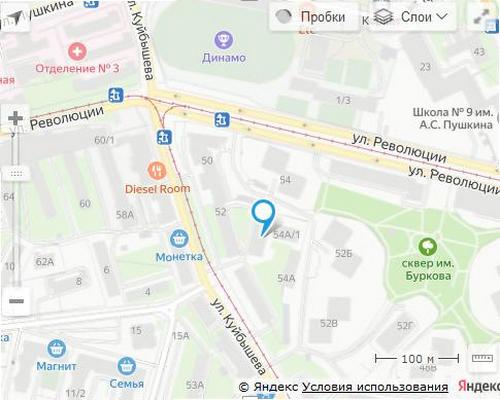 NSP Пермь адрес Куйбышева 50а