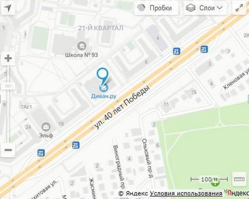 NSP Тольятти сервисный центр 257 на карте