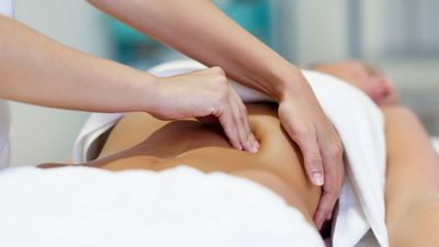 лечение запора - висцеральный массаж